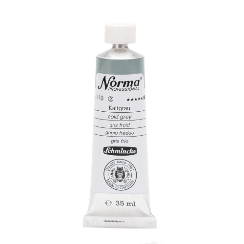 Norma oil paint 35 ml, cold gray (g.p. 1L= 315,71€)